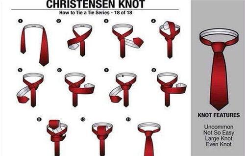 打领带的方法视频,视频教程详解